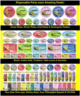 Party Plates and Disposable Supplies Party Plates and Disposable Supplies